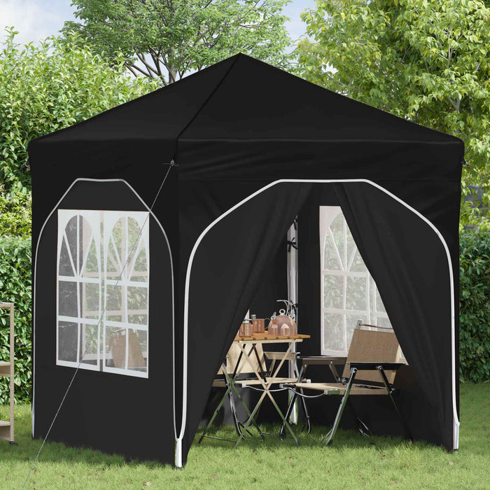 Cort de Petrecere Pop-up 192 x 192 x 245 cm Negru - WALTI WALTI