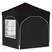 Cort de Petrecere Pop-up 192 x 192 x 245 cm Negru - WALTI WALTI