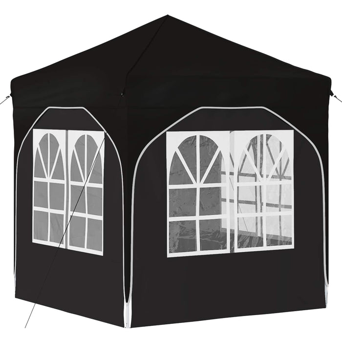 Cort de Petrecere Pop-up 192 x 192 x 245 cm Negru - WALTI WALTI