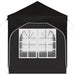 Cort de Petrecere Pop-up 192 x 192 x 245 cm Negru - WALTI WALTI