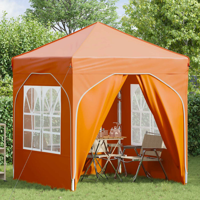 Cort de Petrecere Pop-up 192 x 192 x 245 cm Portocaliu - WALTI WALTI