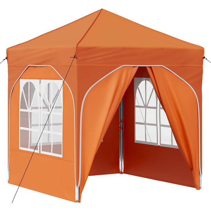 Cort de Petrecere Pop-up 192 x 192 x 245 cm Portocaliu - WALTI WALTI