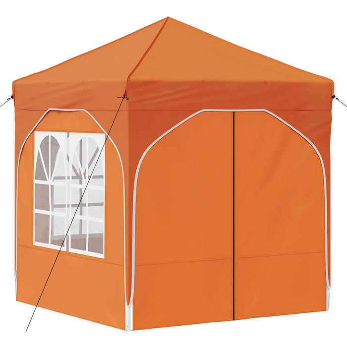 Cort de Petrecere Pop-up 192 x 192 x 245 cm Portocaliu - WALTI WALTI
