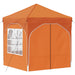 Cort de Petrecere Pop-up 192 x 192 x 245 cm Portocaliu - WALTI WALTI