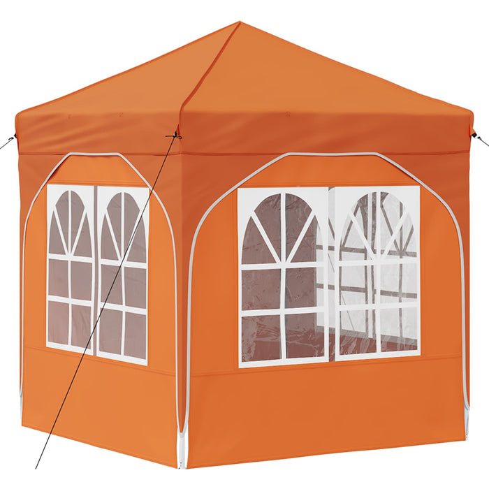 Cort de Petrecere Pop-up 192 x 192 x 245 cm Portocaliu - WALTI WALTI