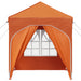 Cort de Petrecere Pop-up 192 x 192 x 245 cm Portocaliu - WALTI WALTI