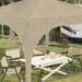 Cort de Petrecere Pop-up 290 x 290 x 245 cm Crem - WALTI WALTI