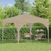 Cort de Petrecere Pop-up 290 x 290 x 245 cm Crem - WALTI WALTI