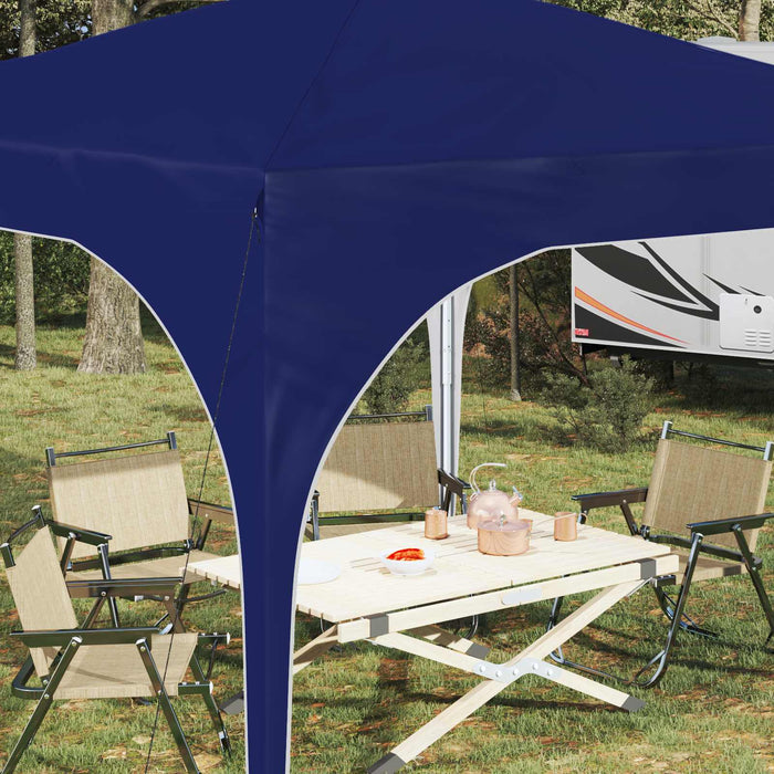 Cort de Petrecere Pop-up 290 x 290 x 245 cm albastru - WALTI WALTI