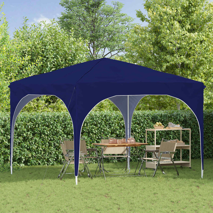 Cort de Petrecere Pop-up 290 x 290 x 245 cm albastru - WALTI WALTI