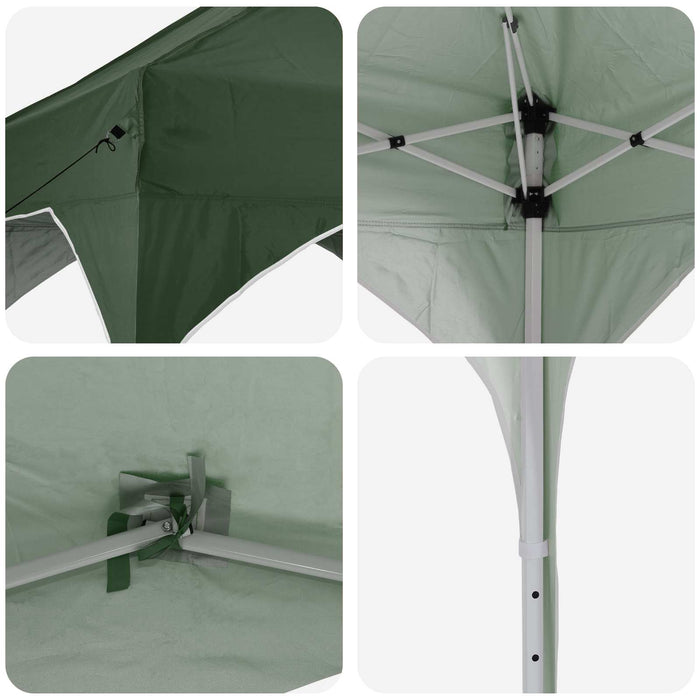 Cort de Petrecere Pop-up 290 x 290 x 245 cm Verde - WALTI WALTI