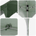Cort de Petrecere Pop-up 290 x 290 x 245 cm Verde - WALTI WALTI