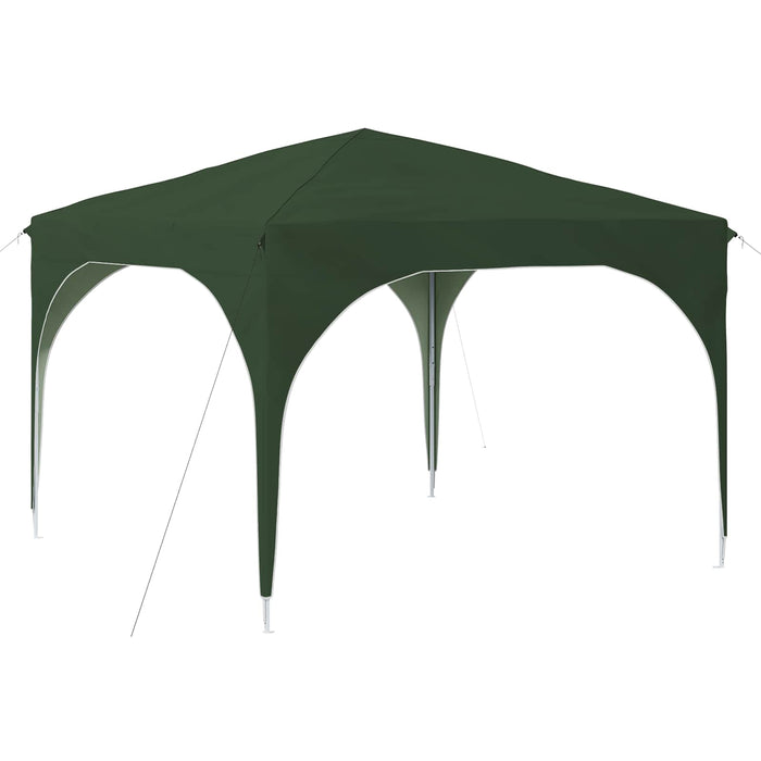Cort de Petrecere Pop-up 290 x 290 x 245 cm Verde - WALTI WALTI