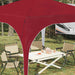 Cort de Petrecere Pop-up 290 x 290 x 245 cm Burgundy - WALTI WALTI