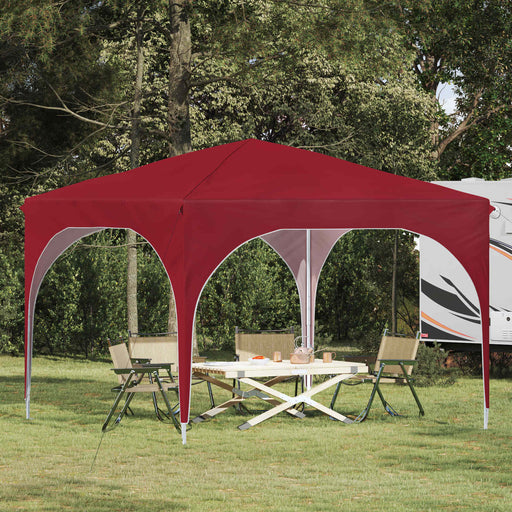 Cort de Petrecere Pop-up 290 x 290 x 245 cm Burgundy - WALTI WALTI