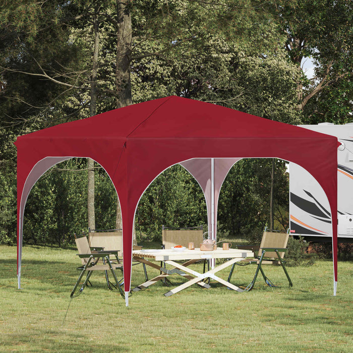Cort de Petrecere Pop-up 290 x 290 x 245 cm Burgundy - WALTI WALTI