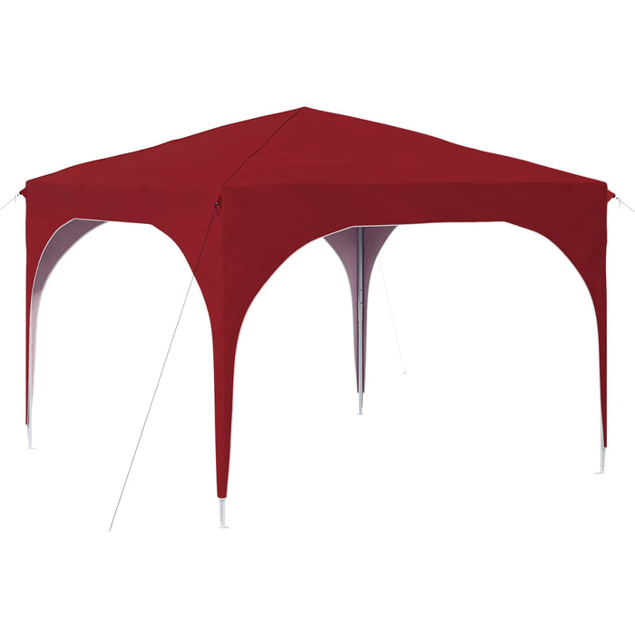 Cort de Petrecere Pop-up 290 x 290 x 245 cm Burgundy - WALTI WALTI