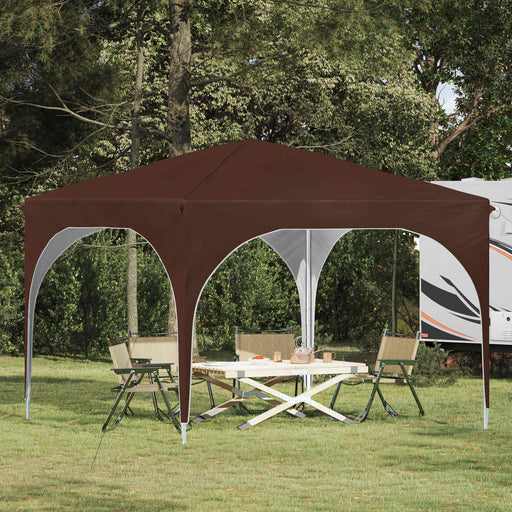 Cort de Petrecere Pop-up 290 x 290 x 245 cm Maro - WALTI WALTI