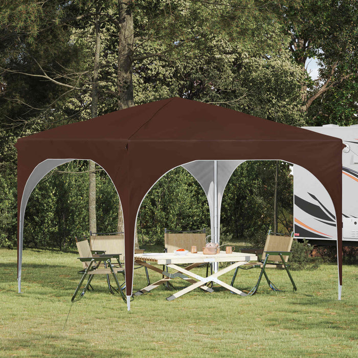 Cort de Petrecere Pop-up 290 x 290 x 245 cm Maro - WALTI WALTI