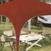 Cort de Petrecere Pop-up 290 x 290 x 245 cm Terracota - WALTI WALTI