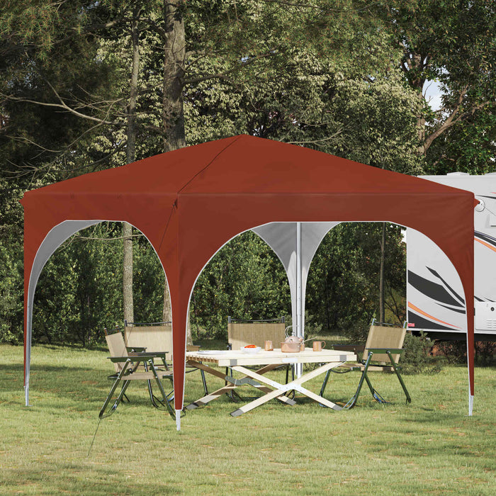 Cort de Petrecere Pop-up 290 x 290 x 245 cm Terracota - WALTI WALTI