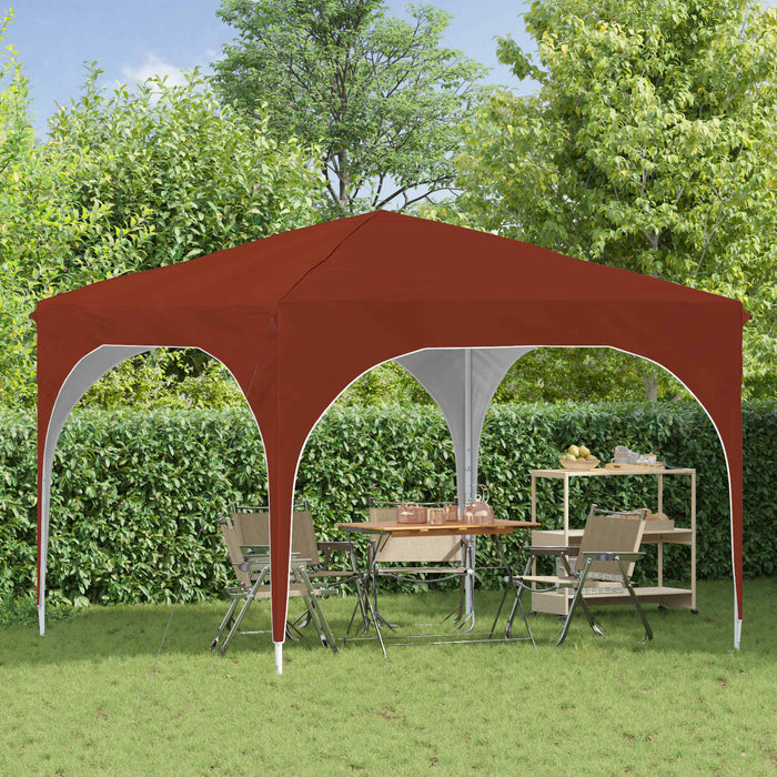 Cort de Petrecere Pop-up 290 x 290 x 245 cm Terracota - WALTI WALTI