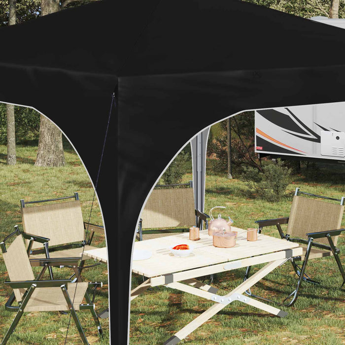 Cort de Petrecere Pop-up 290 x 290 x 245 cm Negru - WALTI WALTI