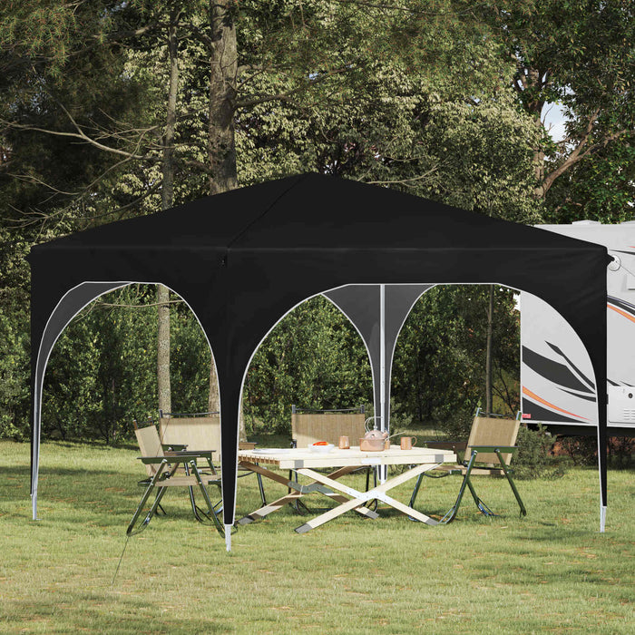 Cort de Petrecere Pop-up 290 x 290 x 245 cm Negru - WALTI WALTI