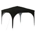 Cort de Petrecere Pop-up 290 x 290 x 245 cm Negru - WALTI WALTI