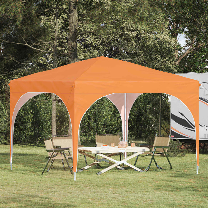 Cort de Petrecere Pop-up 290 x 290 x 245 cm Portocaliu - WALTI WALTI