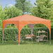 Cort de Petrecere Pop-up 290 x 290 x 245 cm Portocaliu - WALTI WALTI