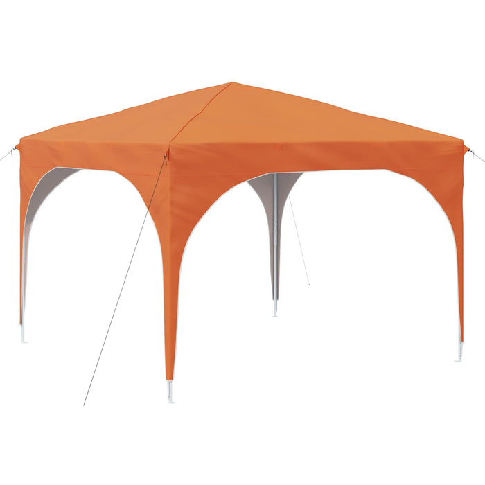 Cort de Petrecere Pop-up 290 x 290 x 245 cm Portocaliu - WALTI WALTI