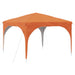 Cort de Petrecere Pop-up 290 x 290 x 245 cm Portocaliu - WALTI WALTI