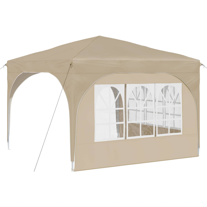 Cort de Petrecere Pop-up 290 x 290 x 245 cm Crem - WALTI WALTI