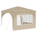 Cort de Petrecere Pop-up 290 x 290 x 245 cm Crem - WALTI WALTI
