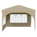 Cort de Petrecere Pop-up 290 x 290 x 245 cm Crem - WALTI WALTI