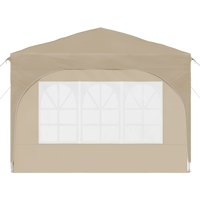 Cort de Petrecere Pop-up 290 x 290 x 245 cm Crem - WALTI WALTI