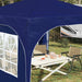 Cort de Petrecere Pop-up 290 x 290 x 245 cm albastru - WALTI WALTI