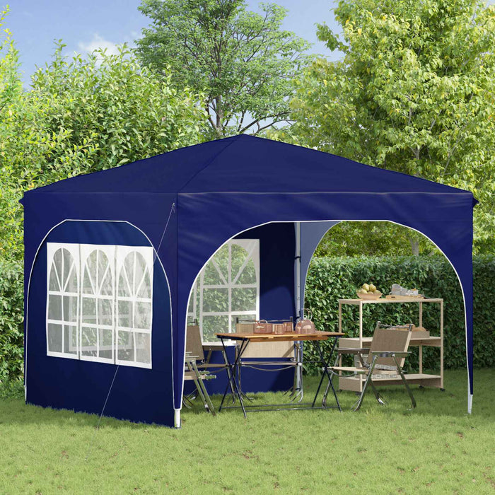 Cort de Petrecere Pop-up 290 x 290 x 245 cm albastru - WALTI WALTI