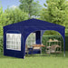 Cort de Petrecere Pop-up 290 x 290 x 245 cm albastru - WALTI WALTI