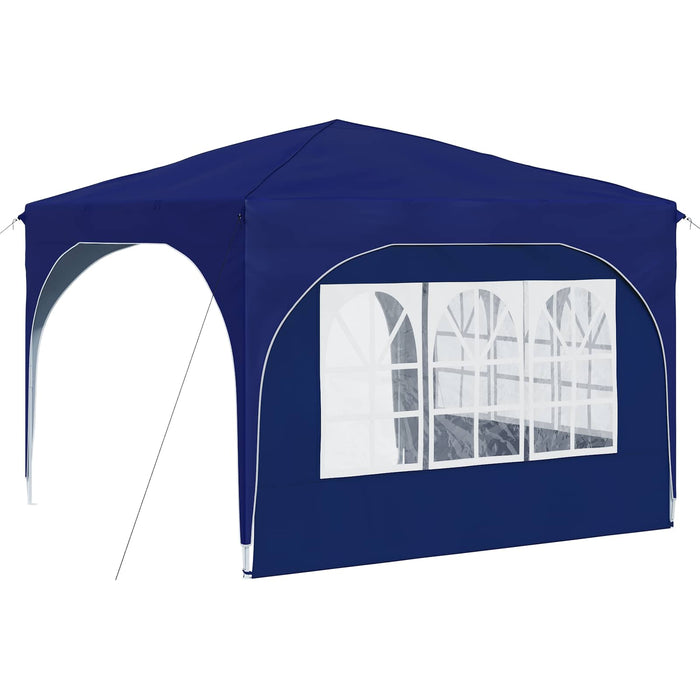 Cort de Petrecere Pop-up 290 x 290 x 245 cm albastru - WALTI WALTI