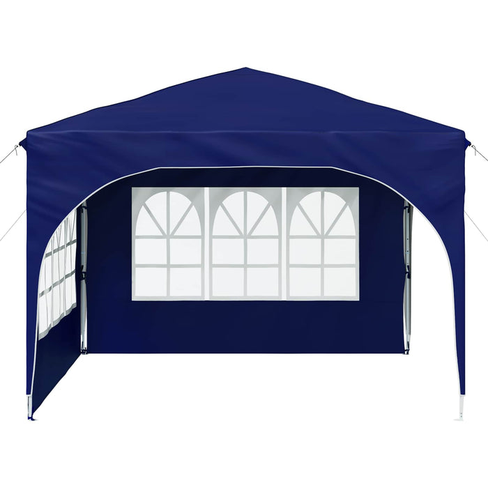 Cort de Petrecere Pop-up 290 x 290 x 245 cm albastru - WALTI WALTI