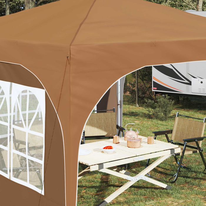 Cort de Petrecere Pop-up 290 x 290 x 245 cm Bej - WALTI WALTI