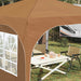 Cort de Petrecere Pop-up 290 x 290 x 245 cm Bej - WALTI WALTI