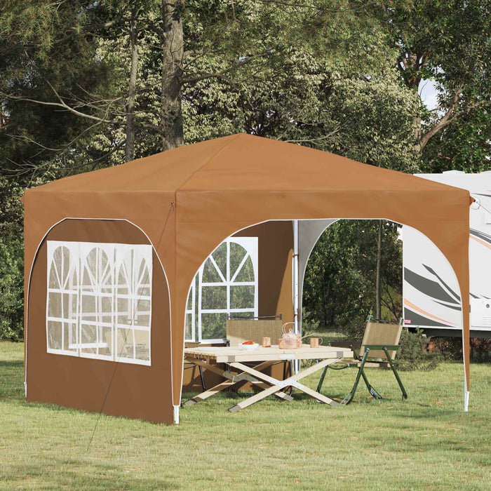 Cort de Petrecere Pop-up 290 x 290 x 245 cm Bej - WALTI WALTI