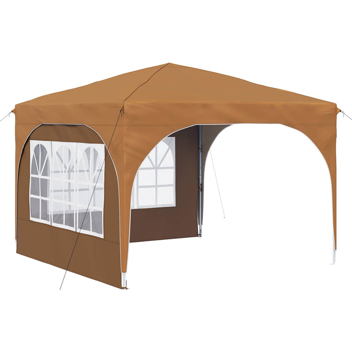 Cort de Petrecere Pop-up 290 x 290 x 245 cm Bej - WALTI WALTI