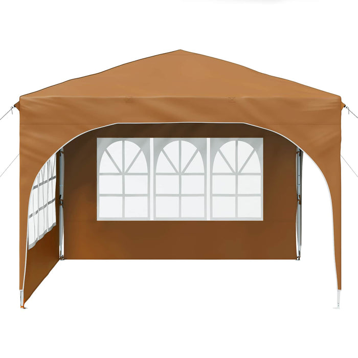 Cort de Petrecere Pop-up 290 x 290 x 245 cm Bej - WALTI WALTI
