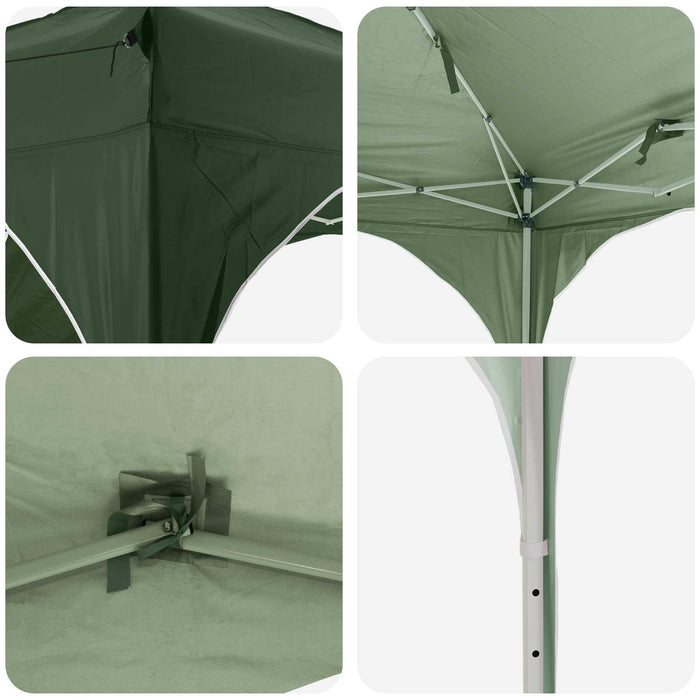 Cort de Petrecere Pop-up 290 x 290 x 245 cm Verde - WALTI WALTI