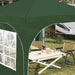 Cort de Petrecere Pop-up 290 x 290 x 245 cm Verde - WALTI WALTI