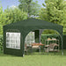 Cort de Petrecere Pop-up 290 x 290 x 245 cm Verde - WALTI WALTI